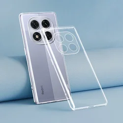 Clear Ultra Thin Soft TPU Silicone Phone Case - Premium Back Cover Housing for Redmi Note 14 4G (Clear)