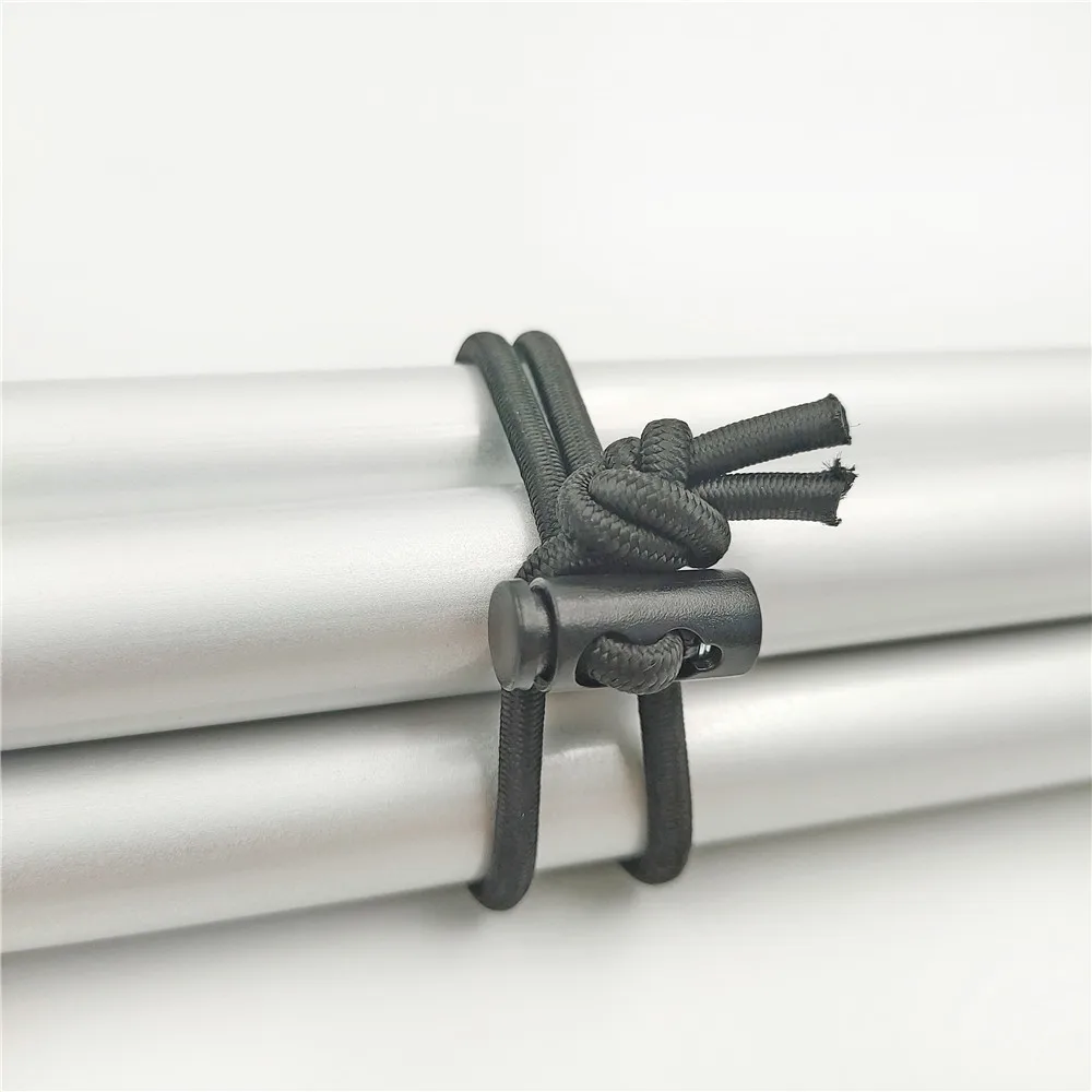 Befestigung des Bindeseils, elastisches Band, Bungees-Kugel zum Binden von Stangen, Stangen, Bündelungsstiften, Bungee-Seile, Riemen für Outdoor-Camping-Zubehör – Detail 5
