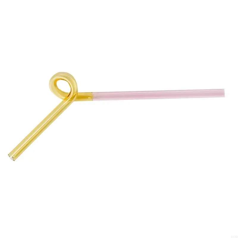 85AD Lovely Coffee Mixing Twsiting Straws Reusable Straw and Twisting Design Gift for Party Home Household Kitchen