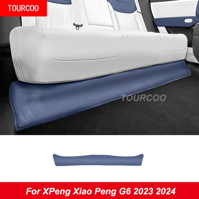 For XPeng Xiao Peng G6 2023 2024 Under The Rear Seats Leather Protector Interior Accessories 1