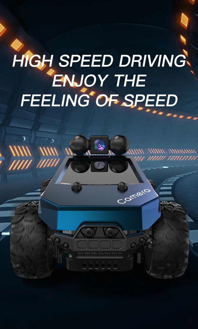 Rc Stunt Car With Hd Fpv Camera And App Control For Kids & Adults_voghion.com