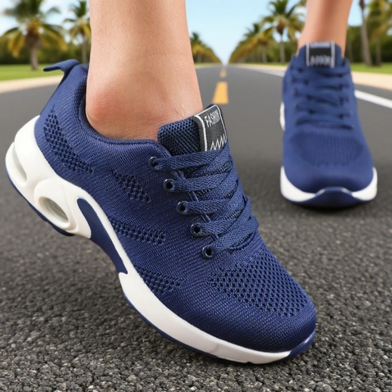 Women's Fashion Sneakers Vibrant Travel Lightweight Walking Shoes 2025 Breathable Gym Training Fashionable Women's Running Shoes