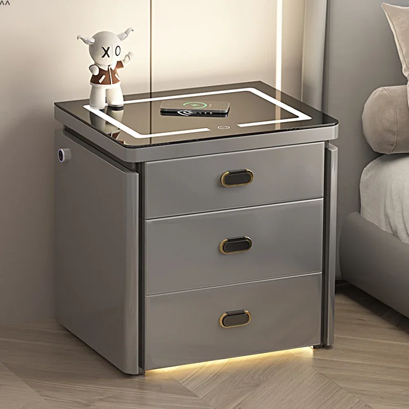 Bedside Cabinet Bed Desk Side Tables Storage Table Bedroom Bookcase Design Sofa Room Small Night Wood Comodini Designer Living