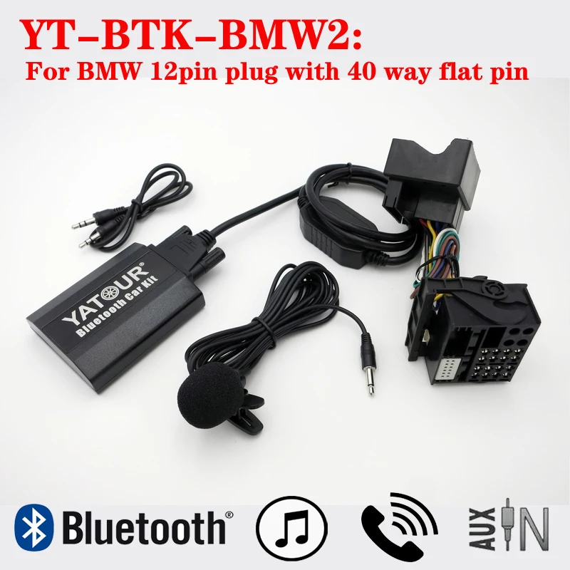 Yatour Digital Bluetooth Mp3 Con Kit Vivavoce Per Chiamate Telefoniche Per Bmw E39 X3 X5 Z4 Z8 Mini R5X