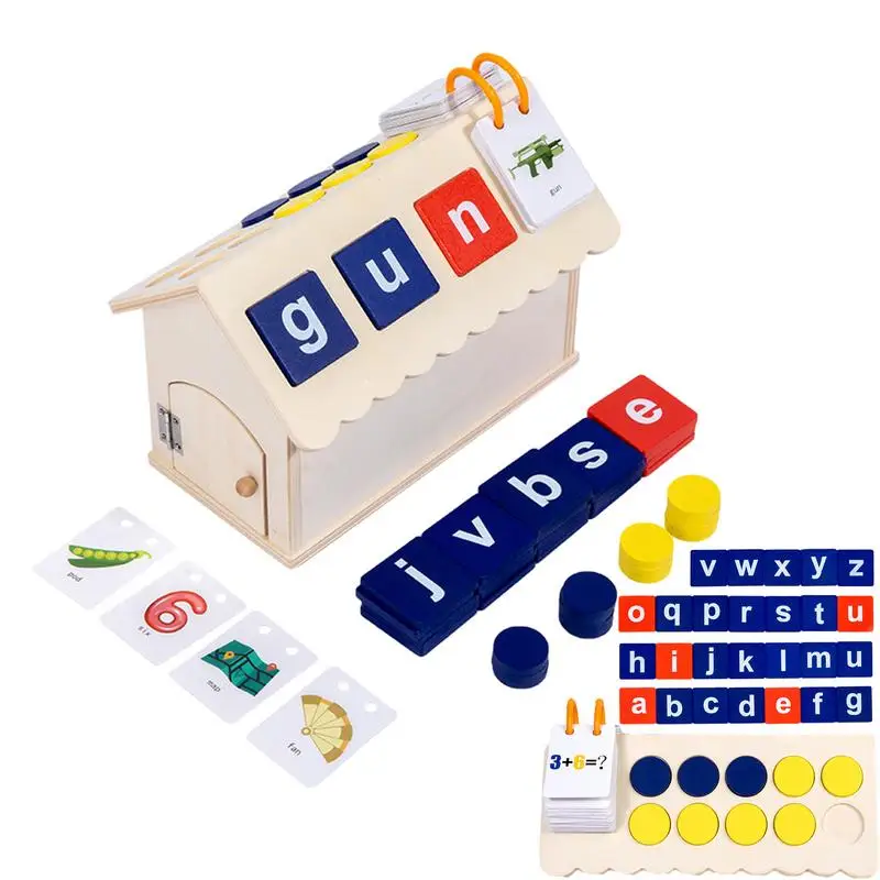 

Игра-головоломка с буквами деревянная для дошкольников