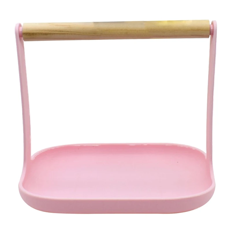 FTVOGUE - Supporto per pesce persico per uccelli in legno naturale, piattaforma per parco giochi per animali domestici, pappagallo criceto, scoiattolo (02