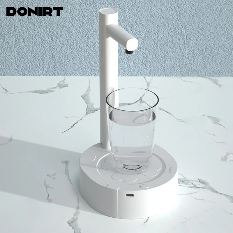 Portable Desktop Electric Water Dispenser Rechargeable Bottle Barreled Gallon Pump Automatic Drink Water Machine Juice Dispenser 1