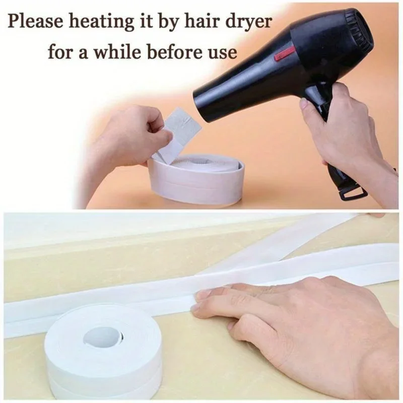 Description Picture 6 of itemKitchen and bathroom waterproof and mildew proof tape Kitchen joint sealing strip Waterproof strip Bathroom toilet