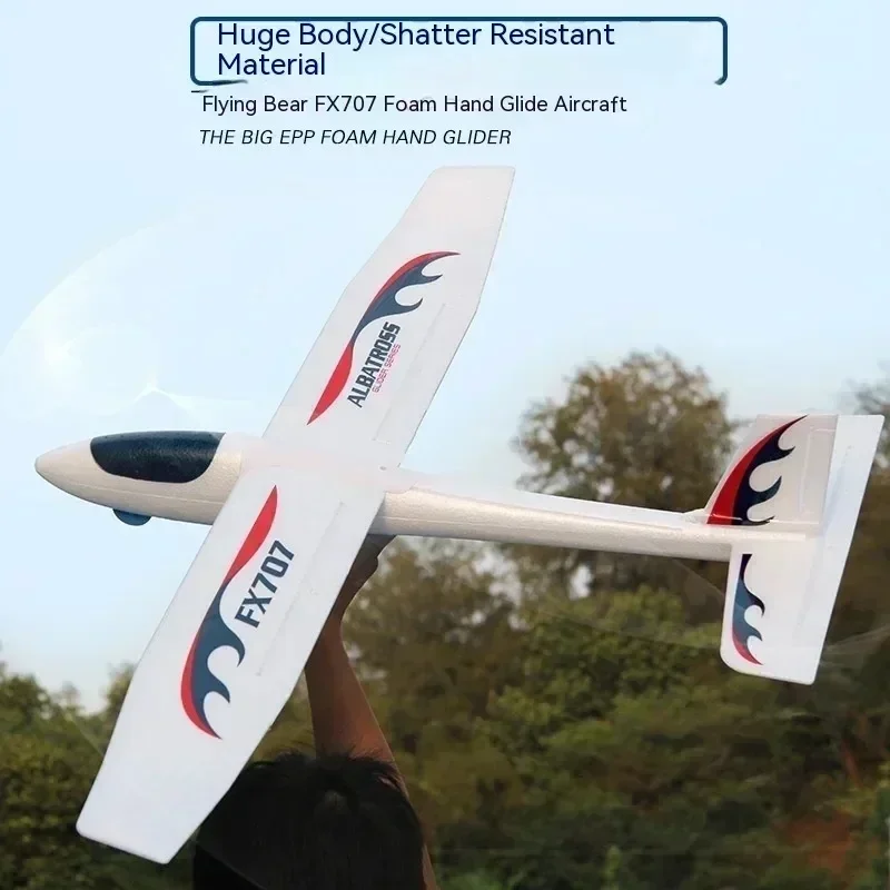 2024 New Flying Bear Fx707s Aircraft Upgrade Enlarged Version Large Size Assembly Fixed Wing Epp Foam Aircraft  Is Simple Gift 4