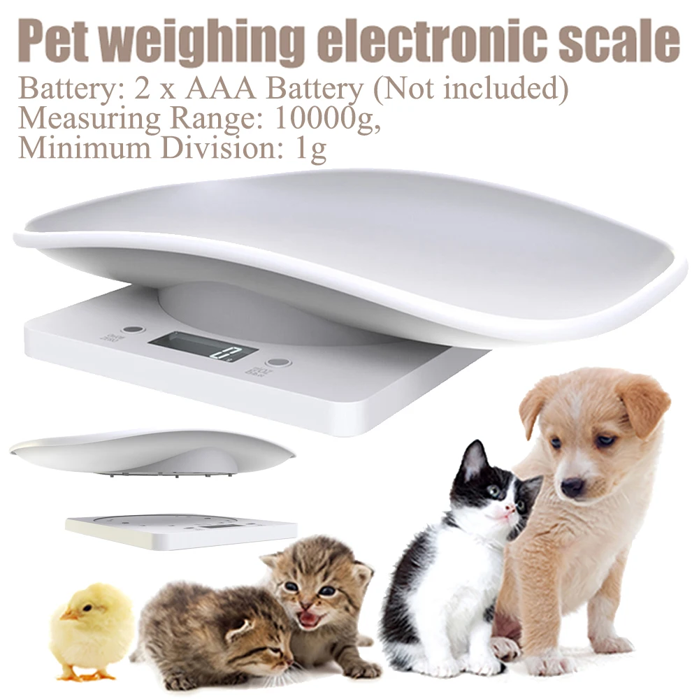Dogs Cats Animal Scale Digital Scale High Precision Gram Electronic Pet New  Born Weighing Tools LCD for Baby Infant - AliExpress