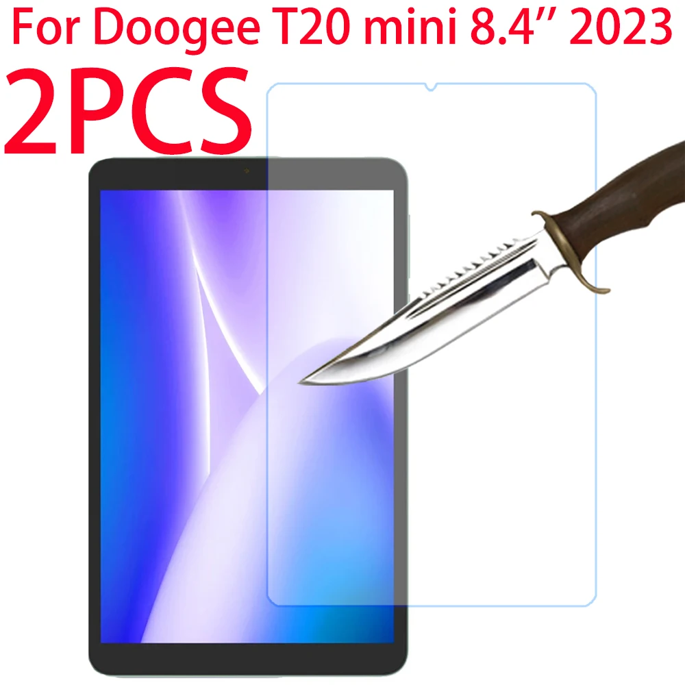 2 Pezzi Per Doogee T20 Mini 8.4 Pollici 2023 Proteggi Schermo In Vetro Temperato Per Doogee T20 Mini 8.4 ''Pellicola Protettiva Fit Screen