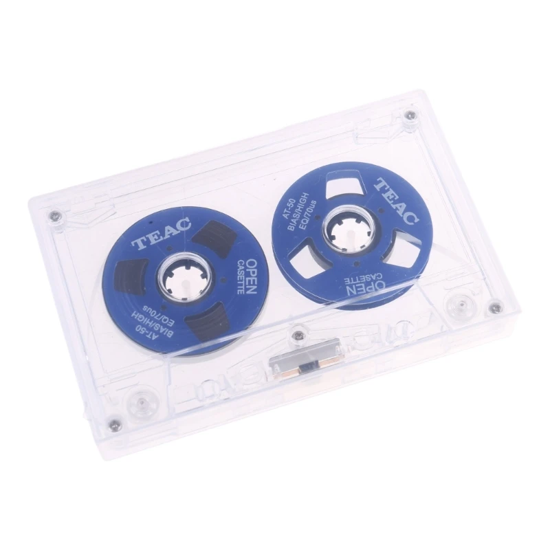 Double-sided Color Housing Empty Tape Metal Cassette Blank Tape Can Record 50 Minutes Professional Blank Cassette