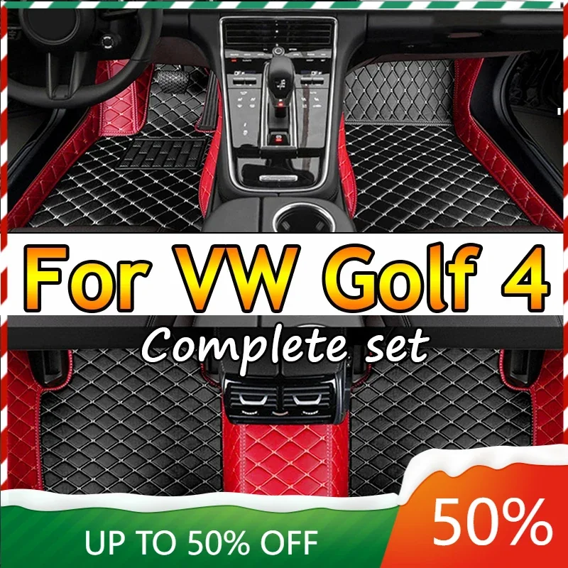 

Автомобильные коврики для VW Golf 4 MK4 1998 ~ 2003, Прямая поставка, центр, автомобильные аксессуары для интерьера, кожаные коврики, коврики, подставки для ног
