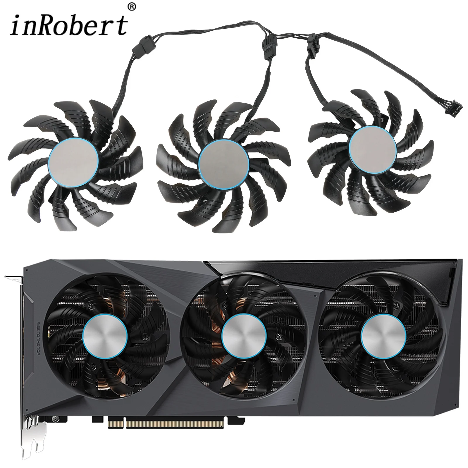 Ventola Per Scheda Video Muslimex Rx6700 Da 78Mm Per Ventola Grafica Di Raffreddamento Gigabyte Radeon Rx 6600 6700 Xt Geforce Rtx 3070 Ti Eagle