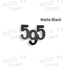 Premium 3D Metal Car Trunk Logo Emblem Sticker - Stylish Automotive Decor Badge Accessory (3)