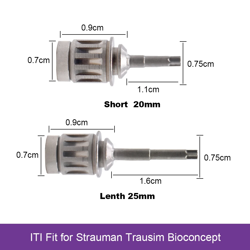 Kit Clé Dynamométrique Pour Implants Dentaires – 16 Pièces, Couple 10-70 Ncm, Autoclavable – Sécurise Ou Démonte Les Restaurations