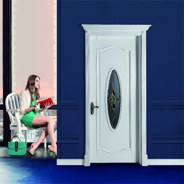 wood plastic composite hollow door design interior room hotel toilet bathroom waterproof wpc doors 2