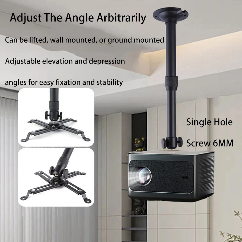 Thinyou 20 Cm 120 Cm Universal-Projektorhalterung Mit Schwenk-/Neigefunktion, Verstellbare Deckenmontage, Wandhalterung, Projektorständer S26Acaf5Ccf2F4E6Da7F81C150910Aa60U