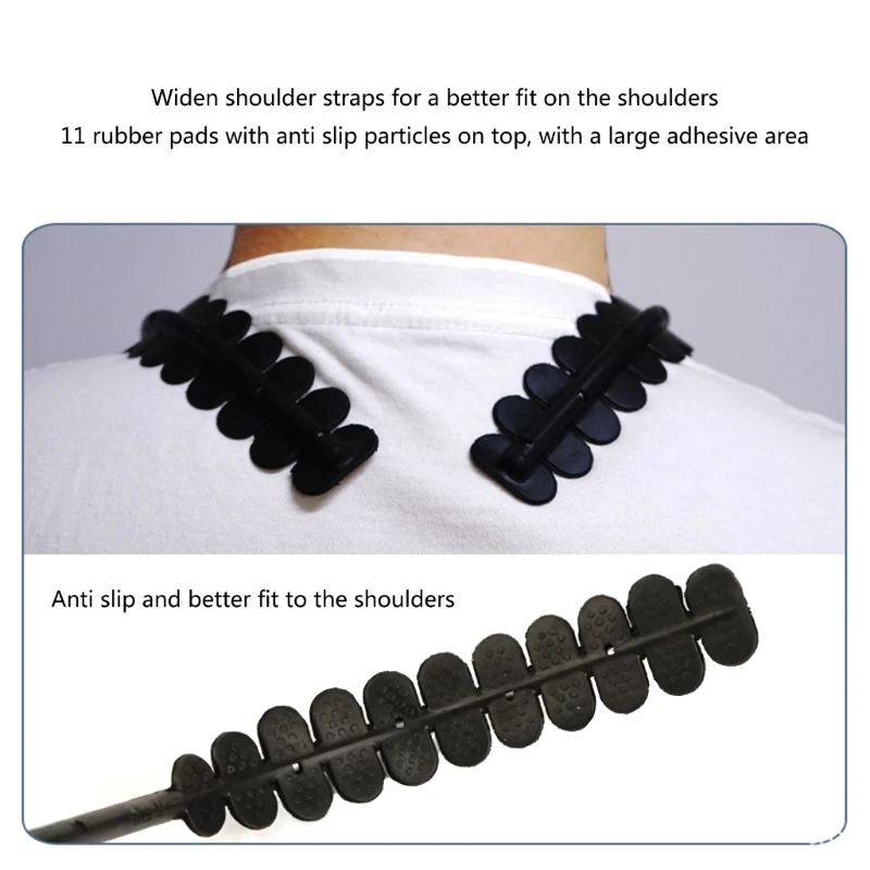 Saxophone Accessories Adjustable Saxophone Neck Strap Sling Comfortable Shoulder Harness Double Shoulder Straps