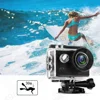 Action Camera 4K Ultra HD Waterproof 2.0-inch Screen WiFi Remote Control 30fps/170D Underwater Helmet Sports Go Video Camera Pro 4
