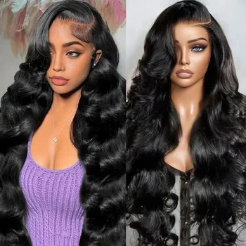 30 40 Inch Body Wave Lace Front Wig PrePlucked With Baby Hair For Women 13x6 Hd Lace Frontal Wigs 13x4 Lace Wigs 100% Human Hair 1