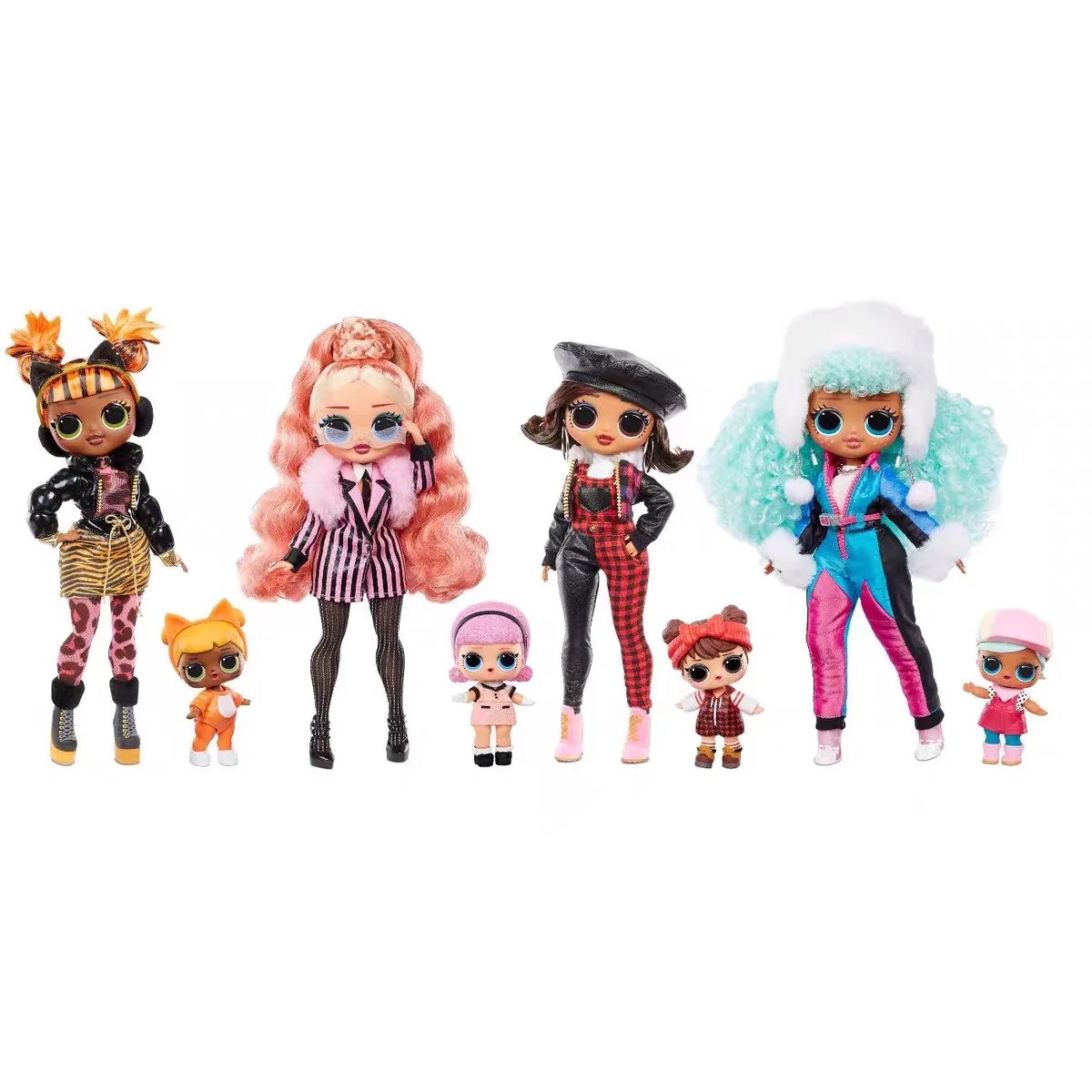 Nuova Bambola Originale Mga Lol 25Cm Winter Chill Omg Fashion Big Sister 9 Articolazioni Occhi Grandi Bella Bambola Miglior Regalo