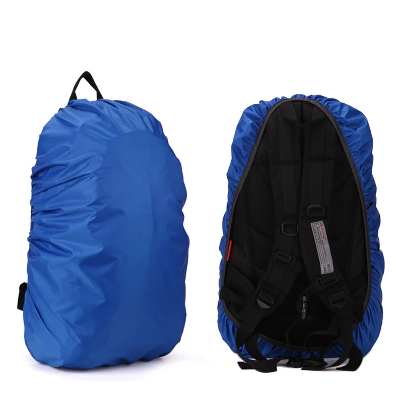 Backpack Cover 1Pcs 15-100L Adjustable Backpack Rain Cover Portable Waterproof Outdoor Accessories Dustproof Camping Hiking Climbing Raincover