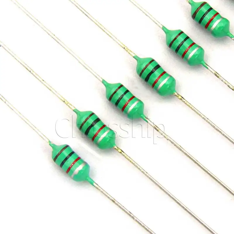 0307 Color Code Inductor Color Ring Inductor Package 0.1UH1/10/100uh 12 Kinds of each 10 A total of 120 400pcs lot 10r 1m ohm 20 kinds metal film resistor kit pack 1 4w 0 25w color ring resistance set of resistors 1% 10 ohm resistor