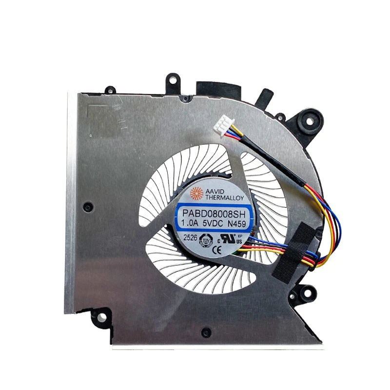 para Msi Katana Gf66 Gf76 11sc 11uc 11ud 11ue 11ug 12uc 12ud 12ue 12ug 12ugs Laptop Cpu & Gpu Ventilador de Refrigeração 5vdc um Par Novo - Imagem 2