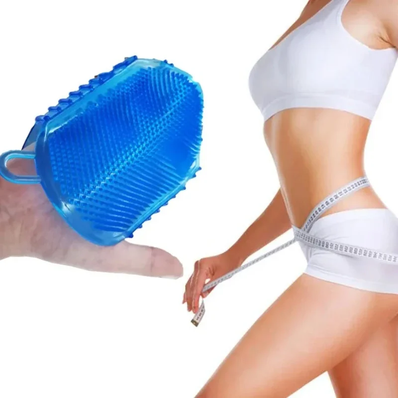 Soft Silicone Massage Scrub Gloves for Peeling Body Bath Brush Exfoliating Gloves Footbrush for the Bath Body Brush