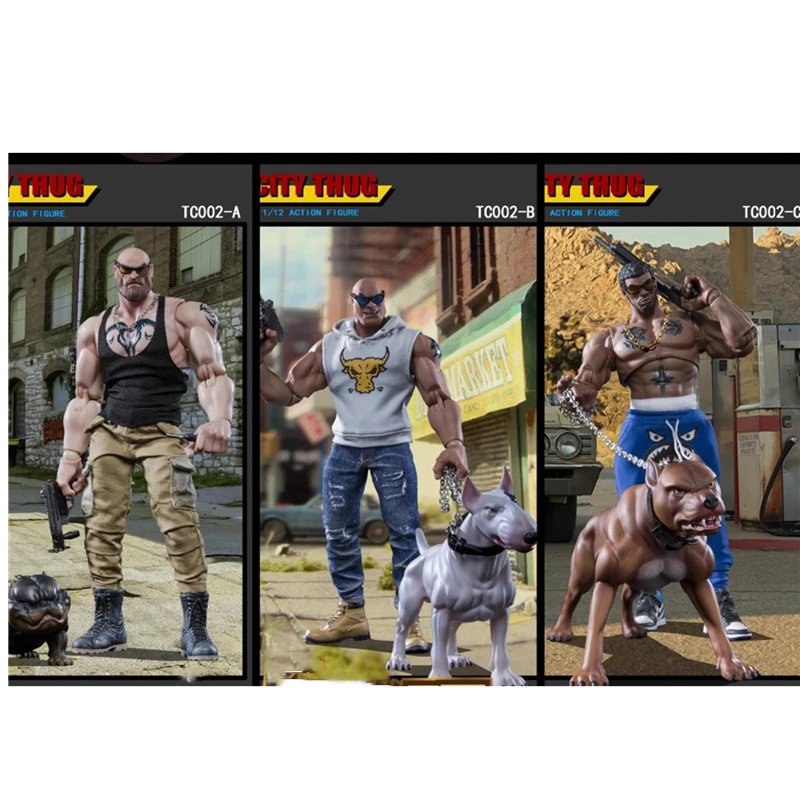 11217cmUrbanthugsGangsterfiguresMovableActionFiguartsModel