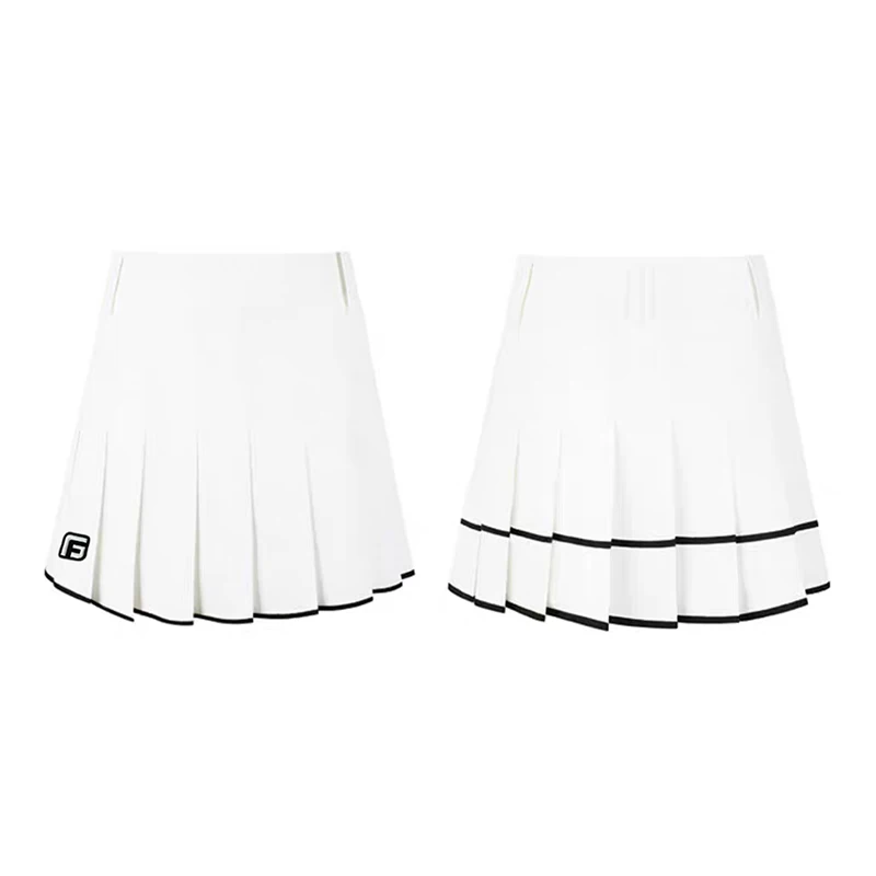 Golfist Golf Women's Summer Autumn Short Pleat Skirt High Waist Slim Fit Outdoor Sports Skirt Tennis Women's Apparel