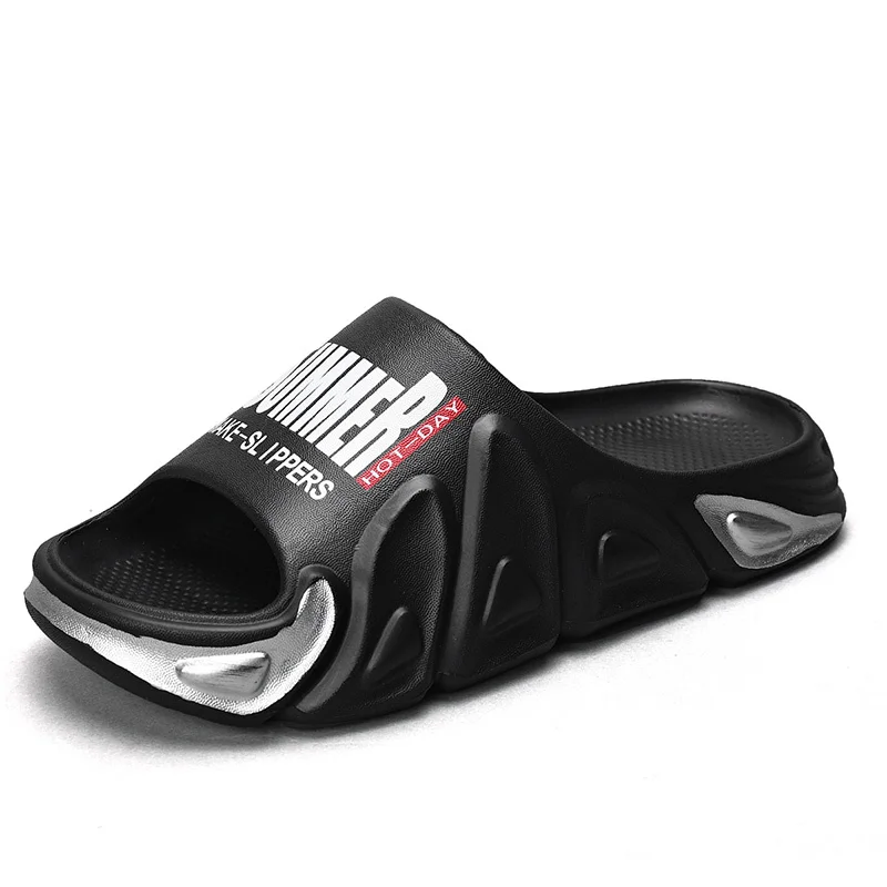 Slip Slippers for Men Αντιολισθητικές sliders Soft Foam Slipper για εσωτερικούς χώρους εξωτερικού χώρου με χοντρή σόλα_voghion.com