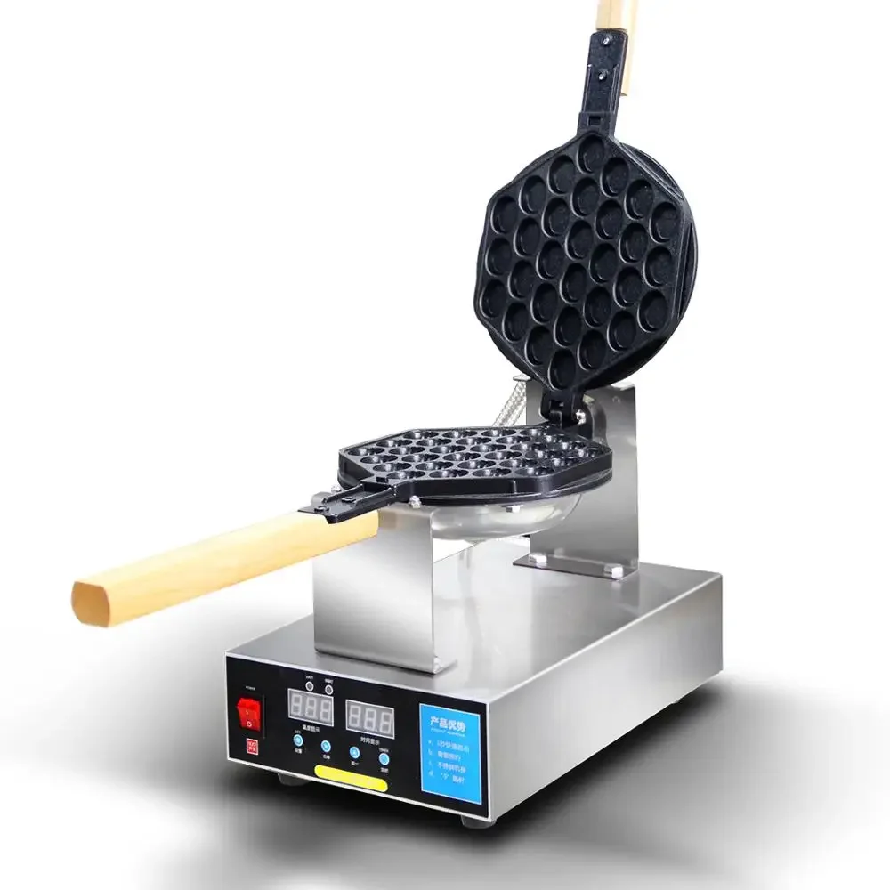 Prezzo Promozionale Macchina Digitale Per Sfoglia Per Uova Hk Egg Waffle Maker;