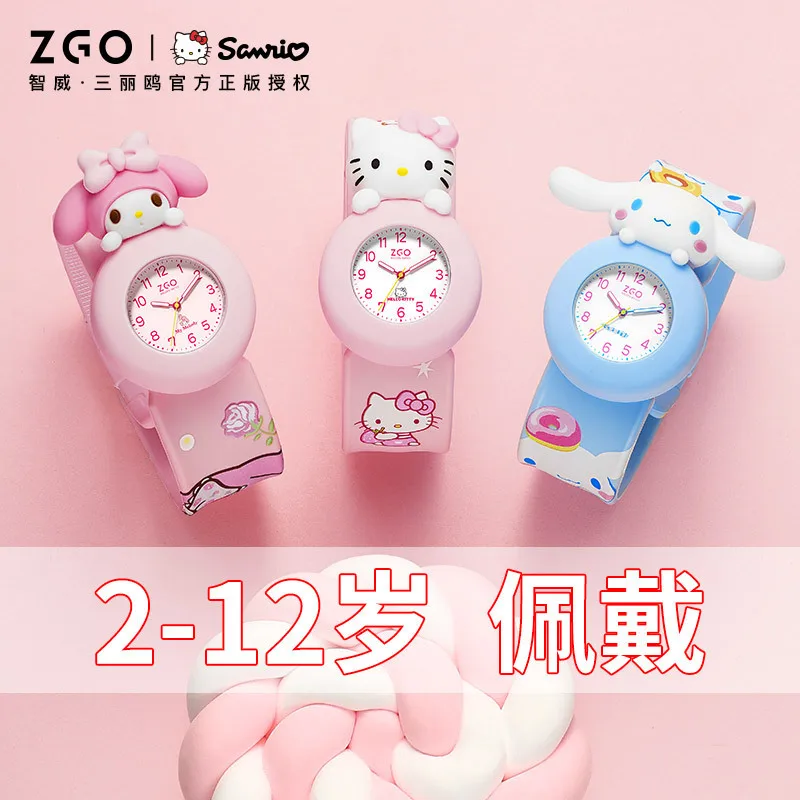 

Original Sanrio Joint Zgo Cinnamoroll Anime Watches Waterproof Luminous Kawaii Cute Sports Quartz Watch Boy Girl Christmas Gifts