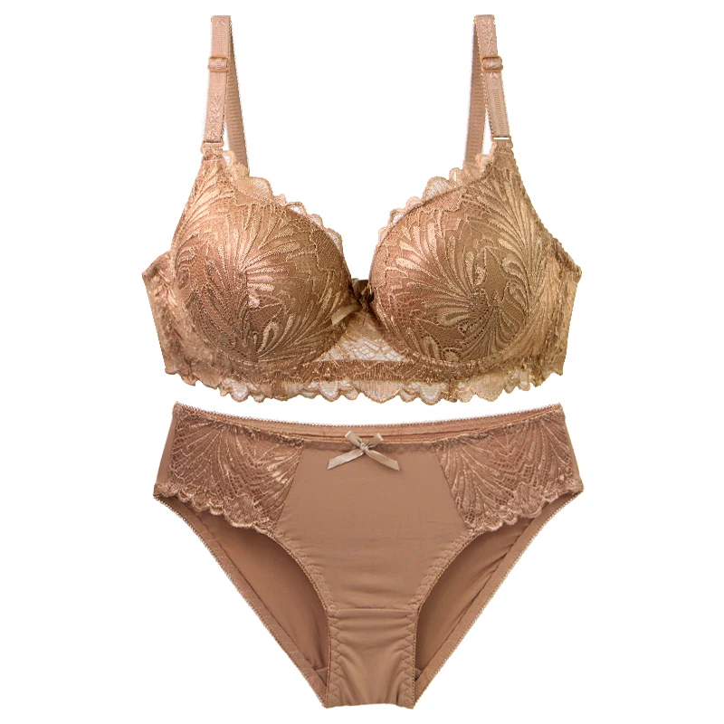 DaiNaFang Set reggiseni push up per donna traspirante Lift 34/75 36/80 38/85 40/90 42/95 BC Cup intimo Bow Lingerie - Image 4