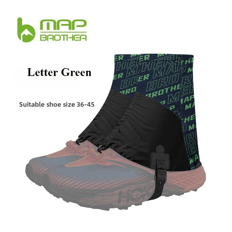 Outdoor F1001 Running Trail Gaiters Protective Sandproof Shoe Covers For Triathlon Marathon Hiking Reflective
