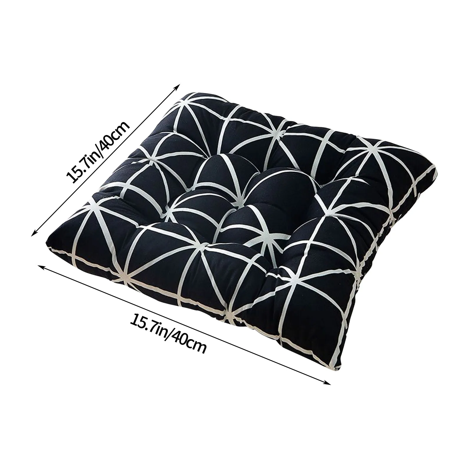 40x40CM Chunky Seat Pads Cushion Chair Garden Cushion New Home Textile Cushion Garden HomeTie On Office Garden Dining Kitchen 6