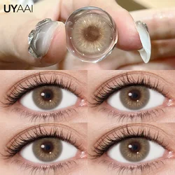 Vibrant Contact Lens Makeup - Red, Pink, Blue & Natural Black Colored Lenses (Wonderstruck Brown)