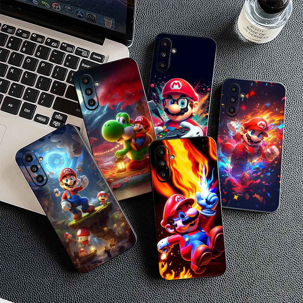Premium Soft Phone Case with Game-Inspired Design - M-Marios-Wallpaper Edition