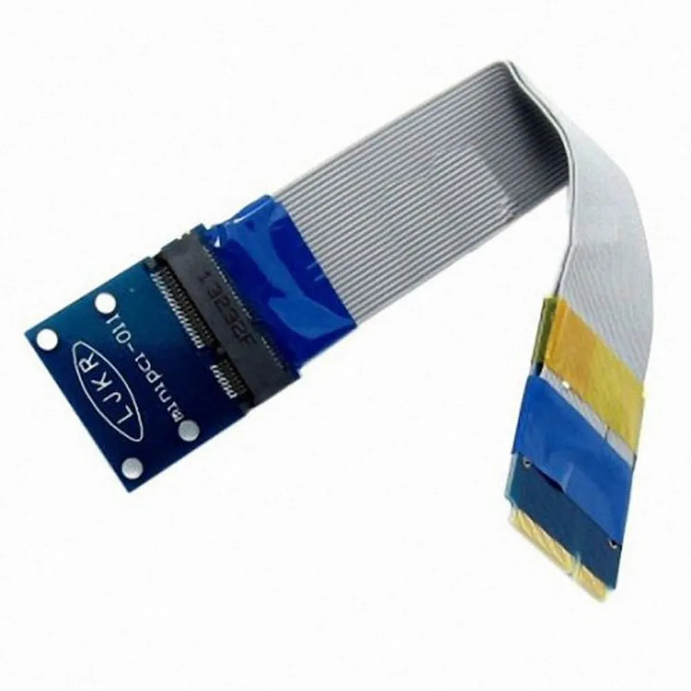 MDR 유연한 미니 PCI 익스프레스 PCI-e 카드 익스텐션, 52 핀 M-암 익스텐션 케이블 0.15M