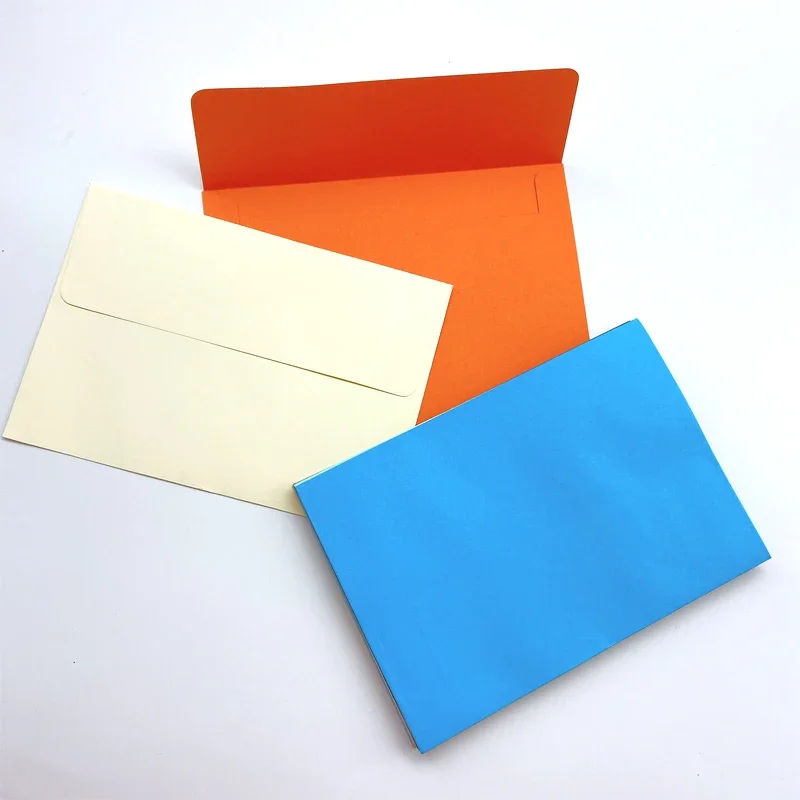 10Pcs Colorful Candy Kraft Paper 14 selections Blank Big Envelopes Greeting Cards Wedding invitation Envelopes Gift Envelope greeting cards wedding invitations wedding envelopes