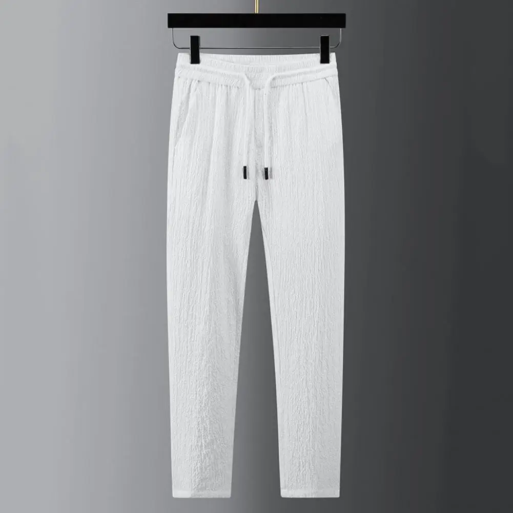 

Костюм мужской в полоску, деловой комплект с пальто и брюками, мягкие удобные штаны со складками, с эластичным поясом и лацканами