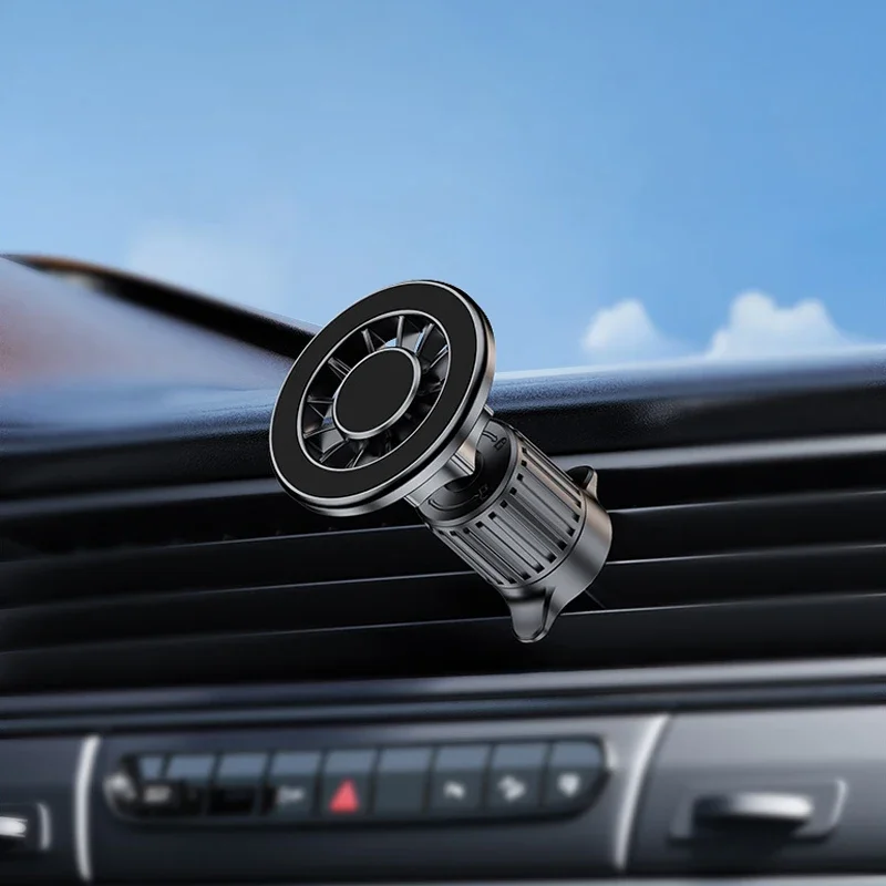 360° Rotating Car Magnetic Phone Holder Car Phone Bracket For iPhone 15 14 13 12 Xiaomi Samsung Mobile Phone Support Universal