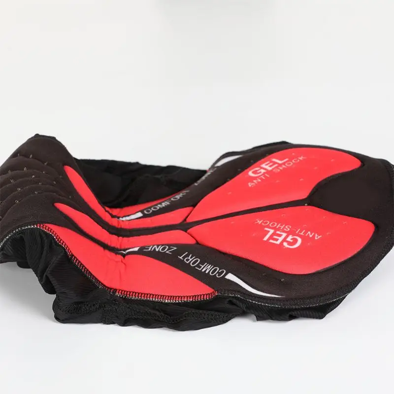 Men 3D Gel Padded MTB Bike Underwear Anti-Shock Cycling Compression Shorts Quick Dry Mesh Stripes Underpants TOP quality