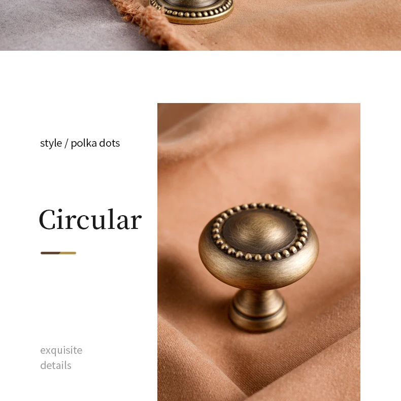 shell handle brass cabinet hardware antique style