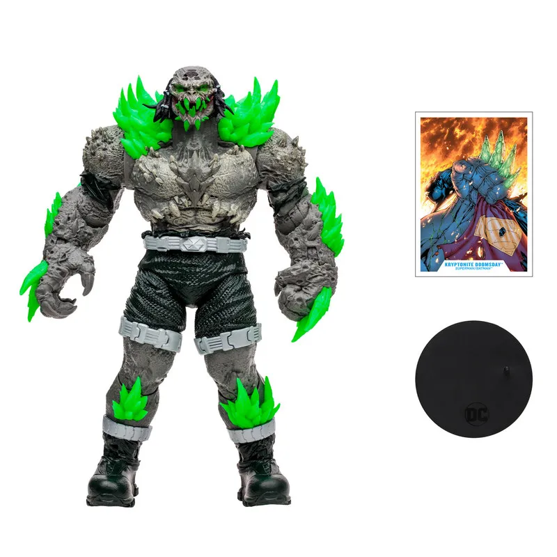 

Mcfarlane Toys Doomsday Figure Krypton Superman Man Of Steel Doomsday Action Figure Original 7 Inch Anime Figures Model Gifts