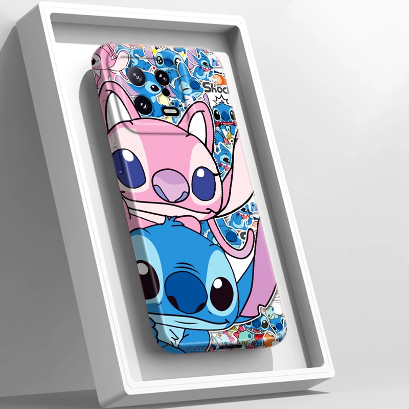 

Stitch cute Lilo Feilin Filim Luxury Cover For Xiaomi Mi 13 12 12T 12S 11 10 10S 10T 9 Ultra Pro Hard Phone Case Coque Capa