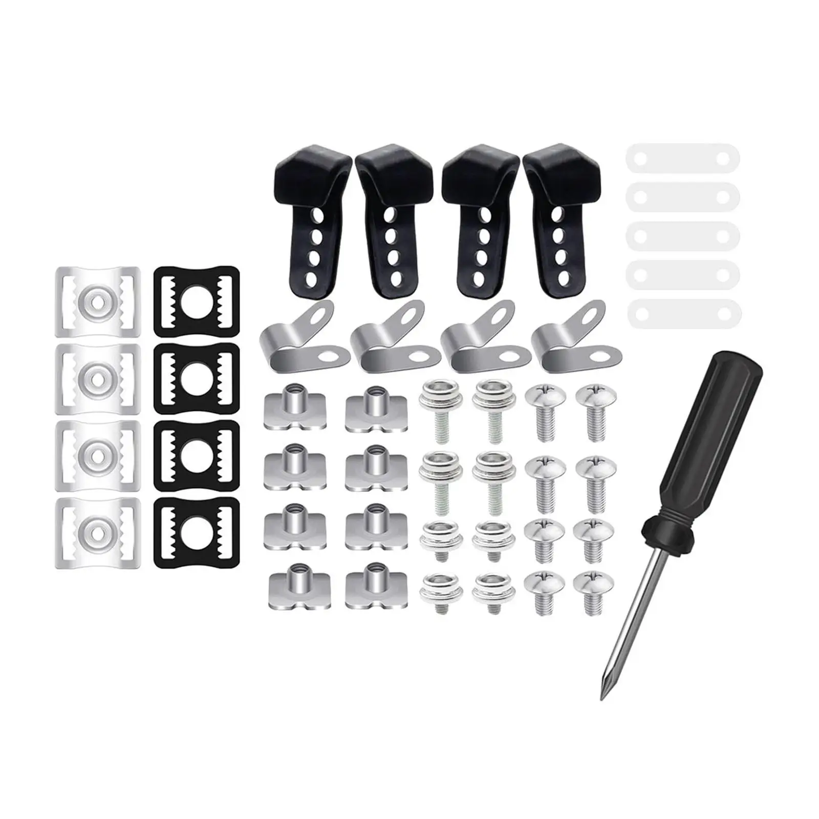 

61 Pcs Football Helmet Repair Kit Helmet Visor Screws Replacement