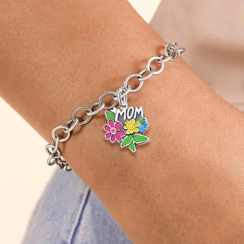 Verstellbare 925 Sterling Silber Vintage Anhänger Blumen Pflanzen Serie Charms Perlen Passend für Original Armband Halskette DIY Schmuck – Detail 5